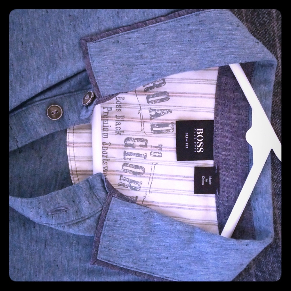 Hugo Boss slim fit medium shirt